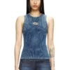 m-anchor-a-sl Canotta in maglia a costine con Oval D
