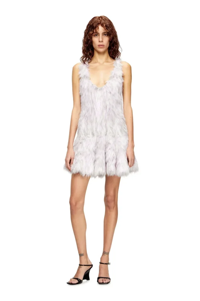 m-astrid Miniabito in morbida maglia jacquard m-astrid Miniabito in morbida maglia jacquard