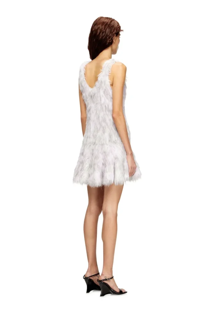 m-astrid Miniabito in morbida maglia jacquard m-astrid Miniabito in morbida maglia jacquard