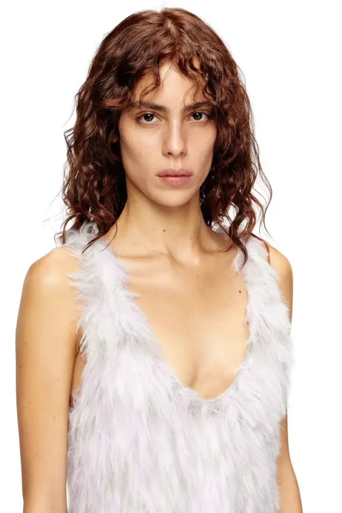 m-astrid Miniabito in morbida maglia jacquard m-astrid Miniabito in morbida maglia jacquard