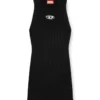 m-caddix Abito senza maniche in maglia a costine m-caddix Abito senza maniche in maglia a costine