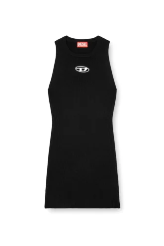 m-caddix Abito senza maniche in maglia a costine