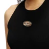 m-caddix Abito senza maniche in maglia a costine m-caddix Abito senza maniche in maglia a costine