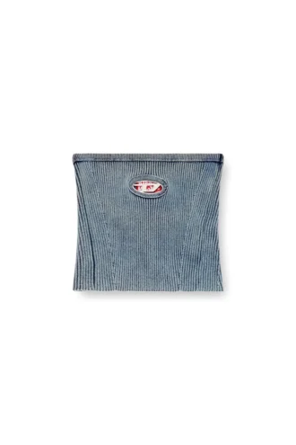m-clarksvillex-c Top a fascia in maglia a costine con Oval D