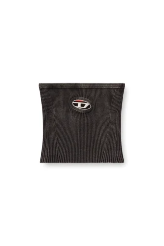 m-clarksvillex-c Top tubino in maglia con logo ritagliato