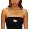 m-clarksvillex Top a fascia con placca con logo