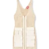 m-gabrielle Abito corto in maglia a costine con tasche cargo m-gabrielle Abito corto in maglia a costine con tasche cargo