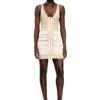 m-gabrielle Abito corto in maglia a costine con tasche cargo m-gabrielle Abito corto in maglia a costine con tasche cargo