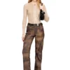 m-gilde Cardigan con zip in cotone a costine m-gilde Cardigan con zip in cotone a costine