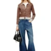 m-loren Cardigan con stampa sfumata sul rovescio m-loren Cardigan con stampa sfumata sul rovescio