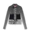 m-melissa Cardigan con zip e tasche cargo in denim m-melissa Cardigan con zip e tasche cargo in denim