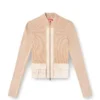 m-melissa Cardigan con zip e tasche cargo in denim m-melissa Cardigan con zip e tasche cargo in denim