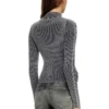 m-melissa Cardigan con zip e tasche cargo in denim m-melissa Cardigan con zip e tasche cargo in denim