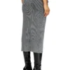 m-meryn Gonna midi in maglia con tasche cargo in denim m-meryn Gonna midi in maglia con tasche cargo in denim
