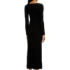 m-oloni Abito midi in lana con intarsio m-oloni Abito midi in lana con intarsio