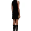 m-romko-dress Abito in lana con motivo argyle
