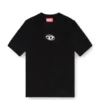 m-valari-ss Maglione a maniche corte con Oval D in metallo m-valari-ss Maglione a maniche corte con Oval D in metallo