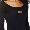 m-vera Abito con spalle scoperte in maglia a coste