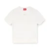 Maglione a maniche corte in lana m-aline