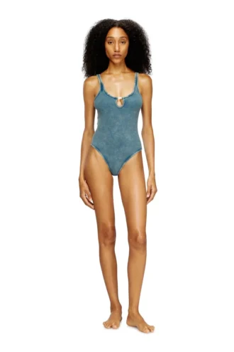 maura-dnm Body in cotone elasticizzato lavato effetto marmo