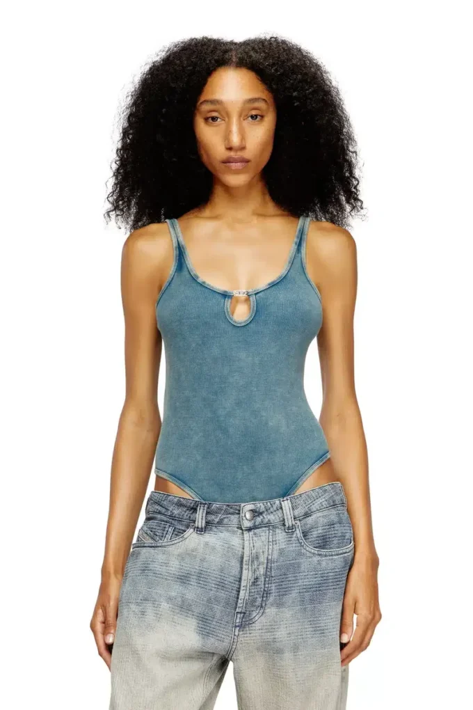 maura-dnm Body in cotone elasticizzato lavato effetto marmo maura-dnm Body in cotone elasticizzato lavato effetto marmo