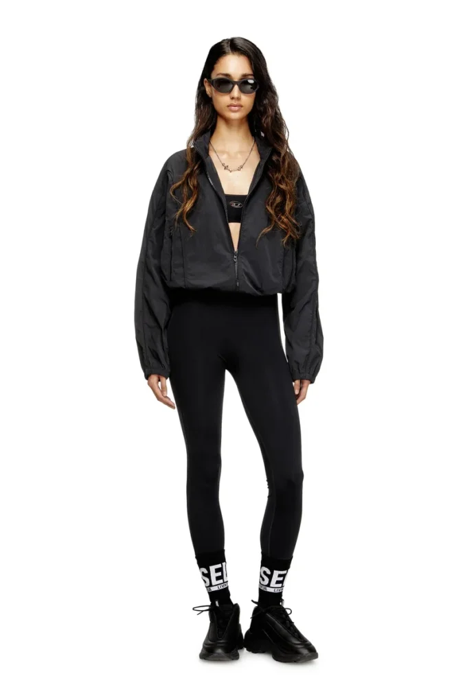 meredith-utlt Leggings in nylon con taglio posteriore ovale D meredith-utlt Leggings in nylon con taglio posteriore ovale D