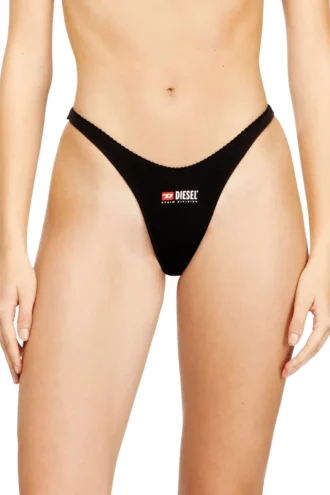 micro-punchy-d-core-3pack Confezione da 3 tanga in cotone elasticizzato con logo