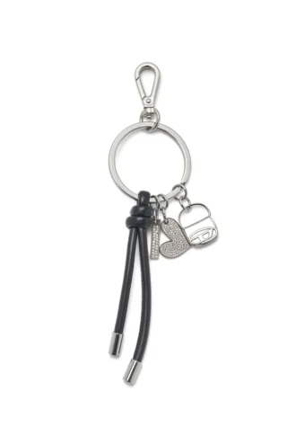 multi iii Portachiavi con ciondoli a forma di cuore e borsa