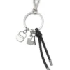multi iii Portachiavi con ciondoli a forma di cuore e borsa multi iii Portachiavi con ciondoli a forma di cuore e borsa
