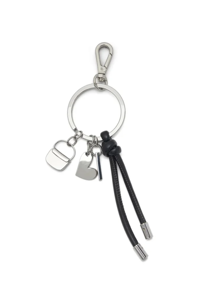 multi iii Portachiavi con ciondoli a forma di cuore e borsa multi iii Portachiavi con ciondoli a forma di cuore e borsa