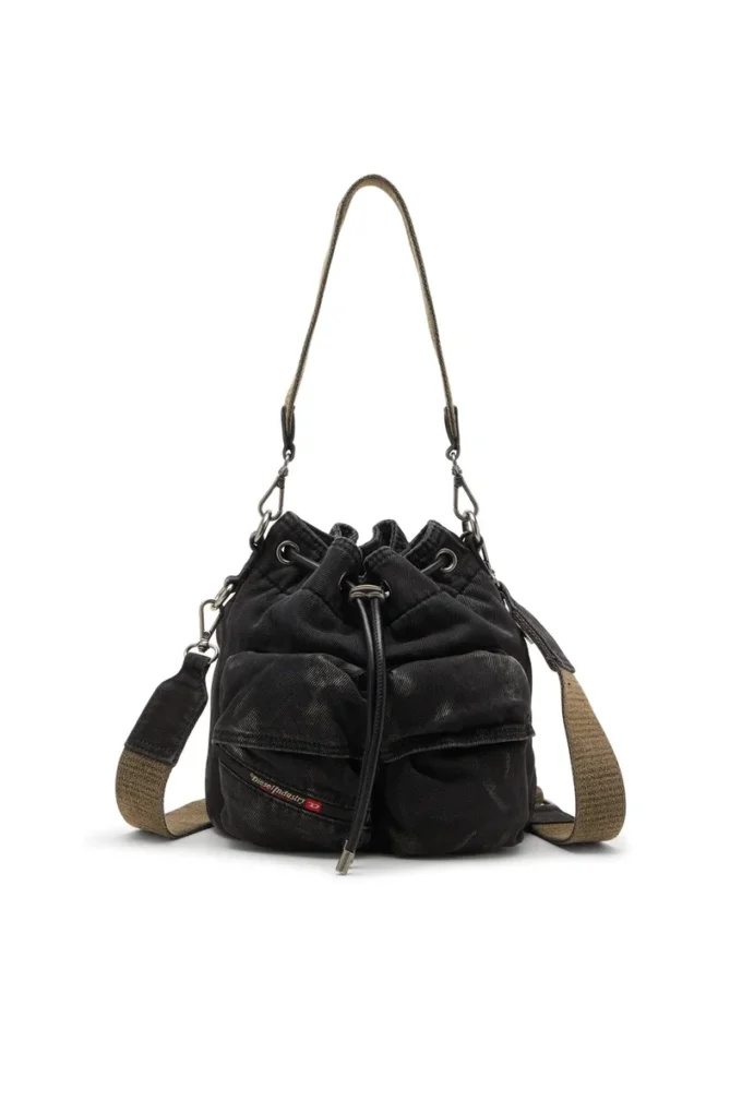 multi-pkts bucket x Borsa a secchiello Multi-Pkts-Multipocket in denim lavato multi-pkts bucket x Borsa a secchiello Multi-Pkts-Multipocket in denim lavato