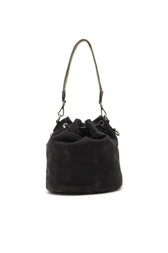 multi-pkts bucket x Borsa a secchiello Multi-Pkts-Multipocket in denim lavato