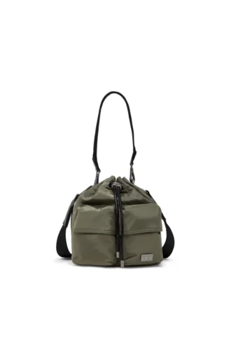 multi-pkts bucket x Borsa a secchiello Multi-Pkts-Multipocket in tessuto utilitario