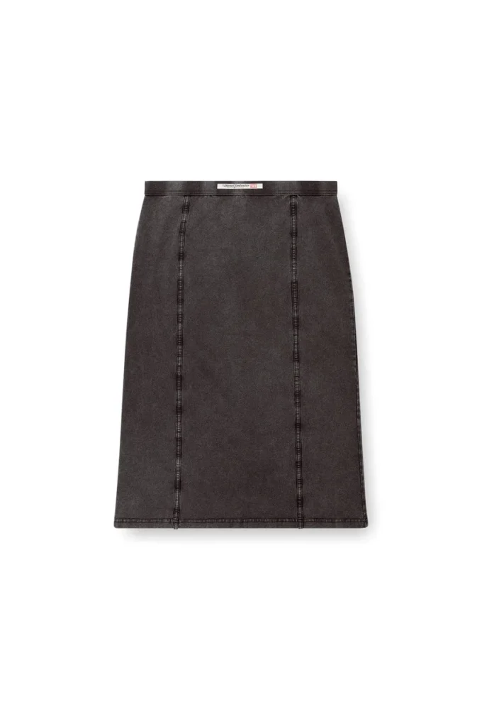 o-allegra Gonna midi effetto denim o-allegra Gonna midi effetto denim