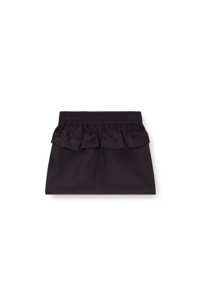 o-cean Minigonna stropicciata con tasche utility o-cean Minigonna stropicciata con tasche utility
