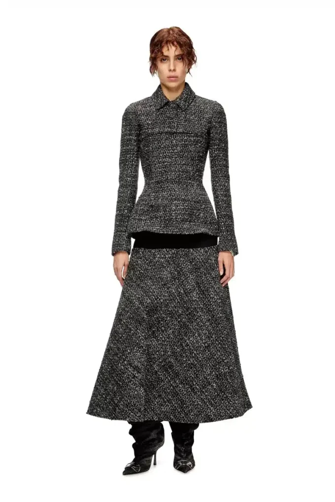 o-grace Gonna bouclé con vita elasticizzata o-grace Gonna bouclé con vita elasticizzata