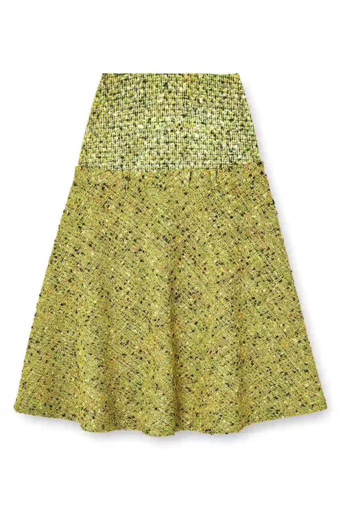 o-grace-mix Gonna bouclé con vita in lycra o-grace-mix Gonna bouclé con vita in lycra