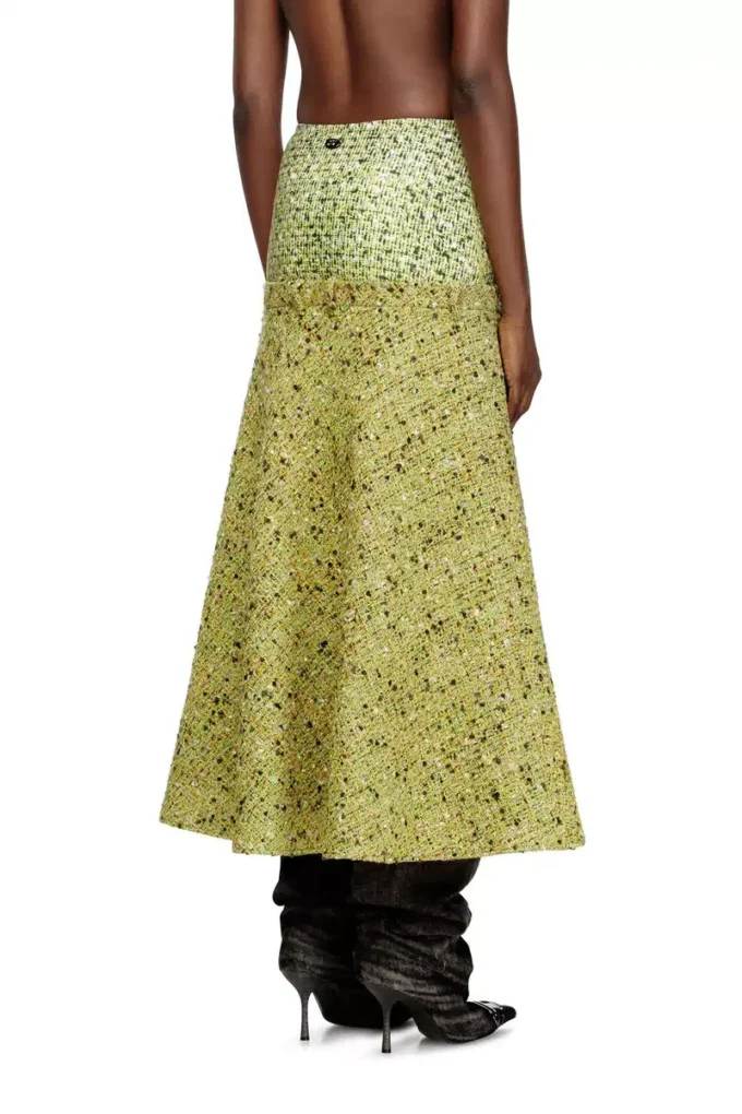 o-grace-mix Gonna bouclé con vita in lycra o-grace-mix Gonna bouclé con vita in lycra