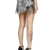 o-lane Minigonna in nylon con stampa araldica o-lane Minigonna in nylon con stampa araldica