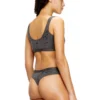 oriba-gft Reggiseno a fascia in cotone elasticizzato con stampa metallizzata oriba-gft Reggiseno a fascia in cotone elasticizzato con stampa metallizzata