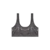 oriba-gft Reggiseno a fascia in cotone elasticizzato con stampa metallizzata oriba-gft Reggiseno a fascia in cotone elasticizzato con stampa metallizzata
