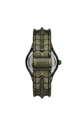 Orologio dz2221 Vert Orologio in acciaio inossidabile verde con tre lancette e datario