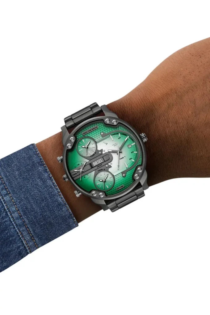 Orologio dz7488 Orologio Mr. Daddy Slim Multi Movement in acciaio inossidabile Orologio dz7488 Orologio Mr. Daddy Slim Multi Movement in acciaio inossidabile