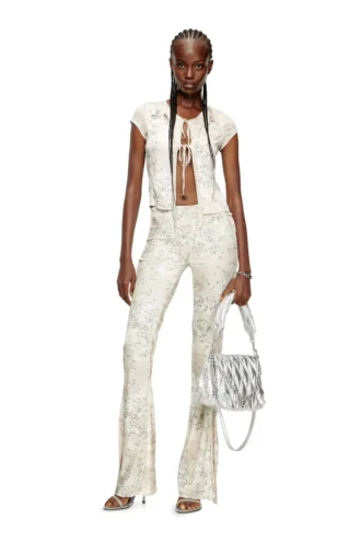 p-affal Pantaloni jazz con stampe mimetiche miste