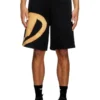 p-crow-bleach Pantaloncini in felpa con logo sbiancato p-crow-bleach Pantaloncini in felpa con logo sbiancato