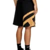 p-crow-bleach Pantaloncini in felpa con logo sbiancato p-crow-bleach Pantaloncini in felpa con logo sbiancato