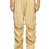 p-daily Pantaloni utility in tessuto leggero e stropicciato p-daily Pantaloni utility in tessuto leggero e stropicciato