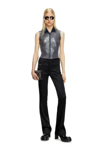 p-ebbey Pantaloni 5 tasche in raso elasticizzato