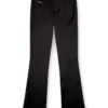 p-ebbey Pantaloni 5 tasche in raso elasticizzato