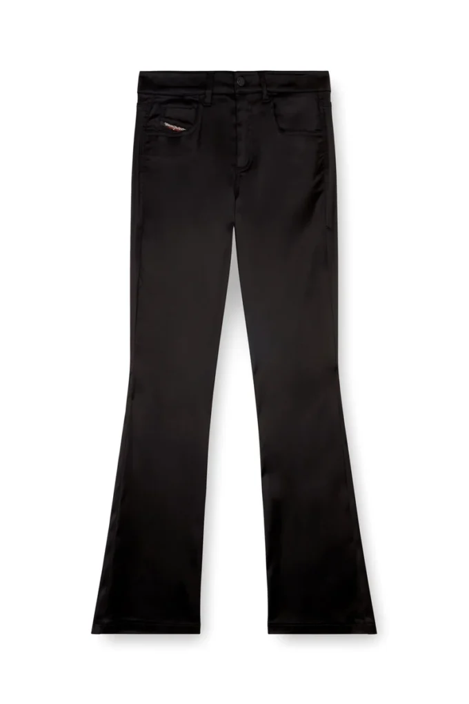 p-ebbey Pantaloni 5 tasche in raso elasticizzato